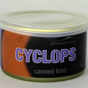 Artemia Koral Canned - Cyclops 100gr - cibo fresco in scatola per pesci e coralli
