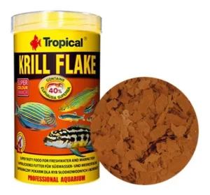 Tropical Krill Flake 100ml/20gr. mangime in fiocchi super gustoso a base di krill che intensifica i colori dei pesci