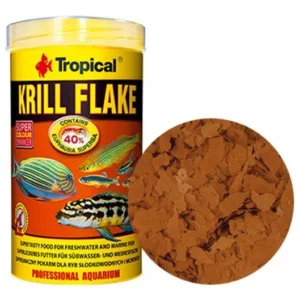 Tropical Krill Flake 100ml/20gr. mangime in fiocchi super gustoso a base di krill che intensifica i colori dei pesci