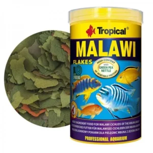 Tropical Malawi Flakes 1000ml/200gr - mangime in fiocchi per ciclidi africani lago Malawi e Vittoria