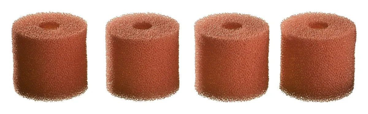 Oase Set 4 spugne prefiltro arancioni 30 ppi di ricambio per tutti i filtri esterni Biomaster - cod. 46481