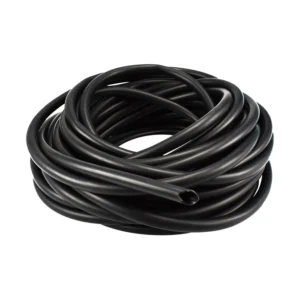 Aqpet Tubo in silicone nero 20/25 mm morbido antialghe lunghezza 4 metri