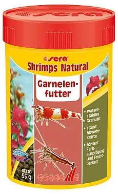 Sera Shrimps Natural 100ml/55gr - mangime in granuli per caridine e gamberi