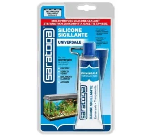 Saratoga silicone sigillante universale atossico per acquari 60 ml