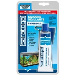 Saratoga silicone sigillante universale atossico per acquari 60 ml