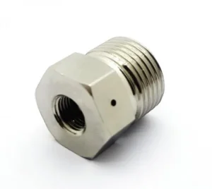 Whimar Adattatore Co2 standard da impianto con bombola ricaricabile a bombola usa e getta 10x1