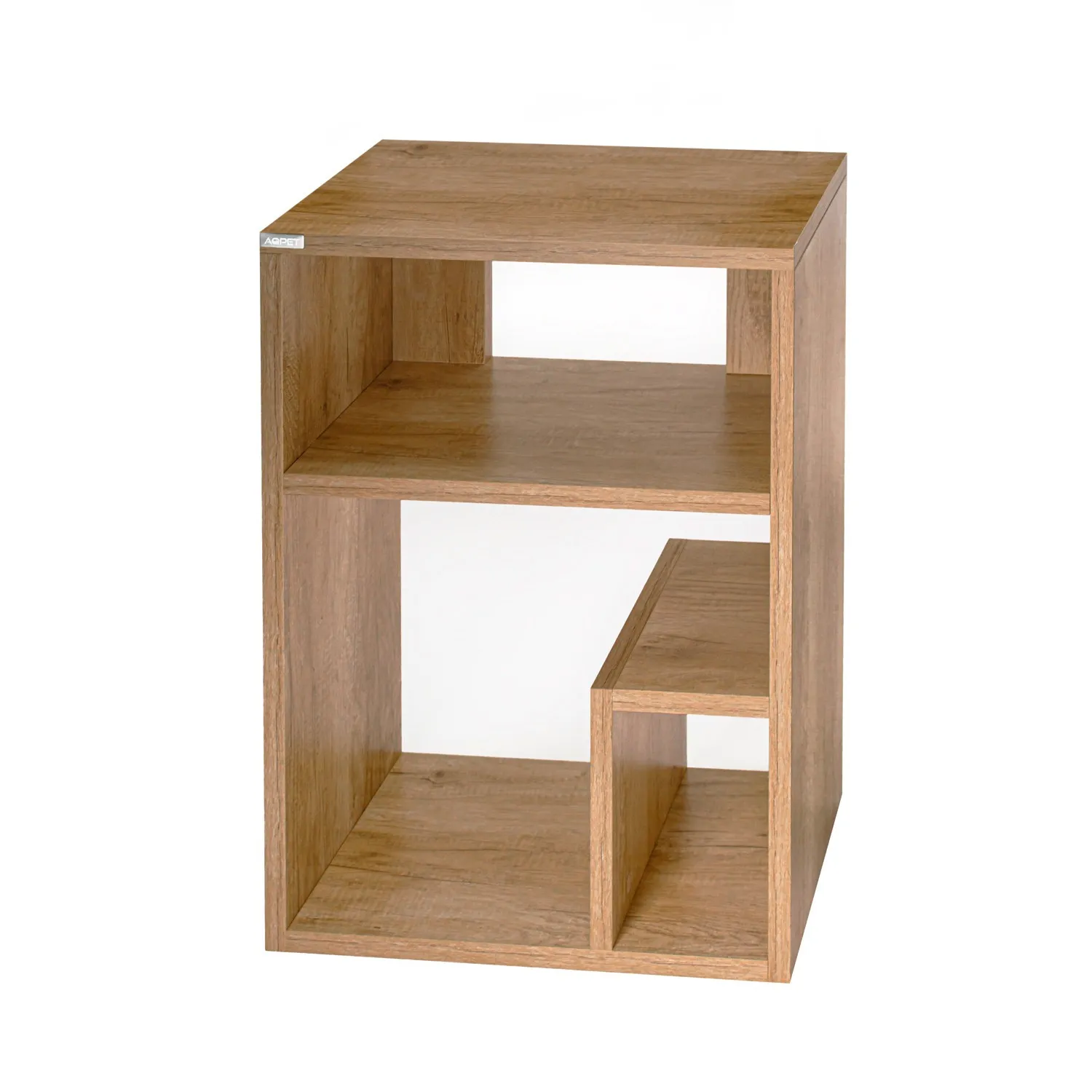 Aqpet Cabinet Nature 60 - Supporto 60x30x83h cm color legno per Acquario - mobiletto