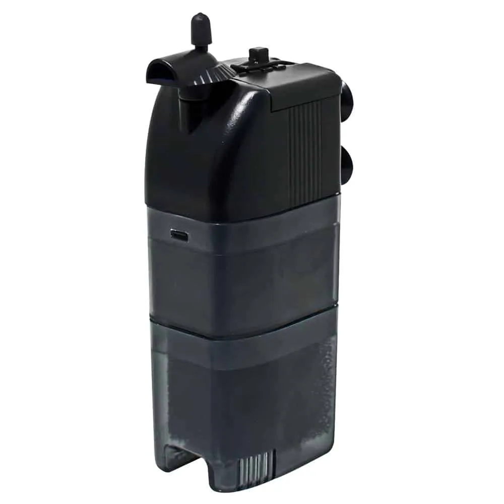 Acquario AMTRA SYSTEM Tank V2 80 LED Black 80 litri Nero