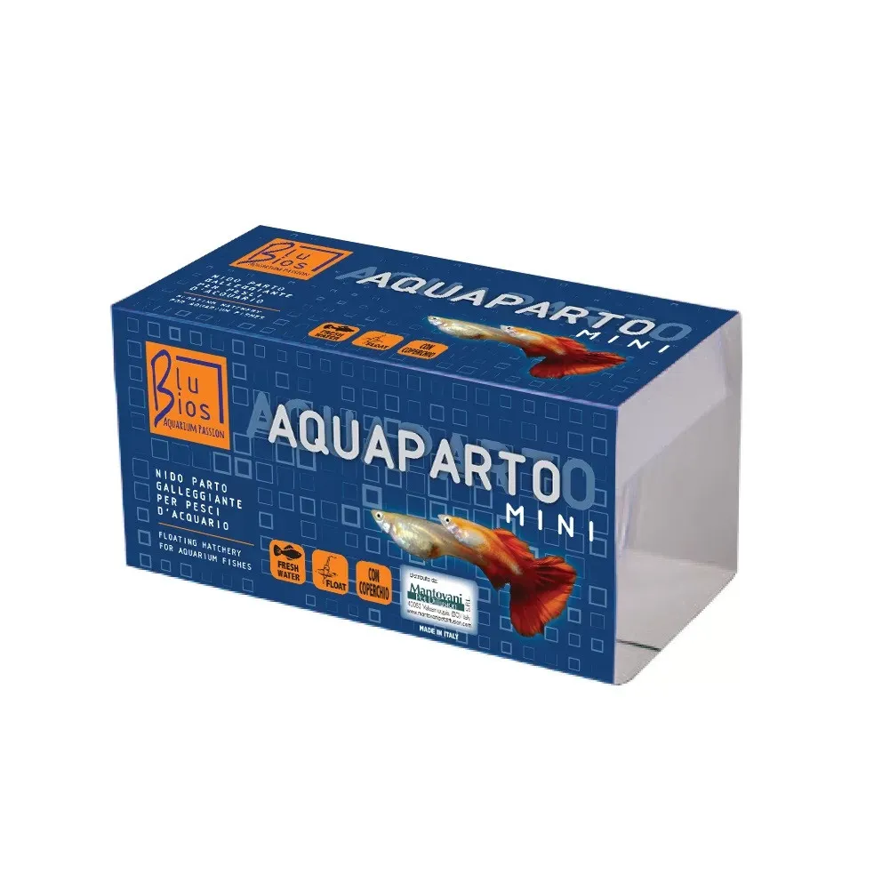 Blu Bios AquaParto mini - Sala parto con coperchio 14x7x7.5 cm
