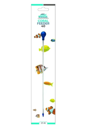 Whimar Coral Feeder 40 cm Pipetta dosaliquidi in acrilico M - utile per alimentare avannotti e coralli