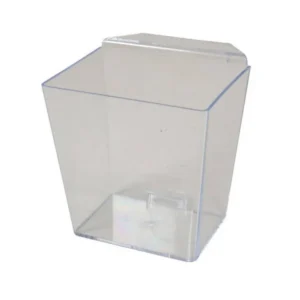 Zolux Vaschetta di isolamento pesci 13x10x13h cm con aggancio a bordo vasca e coperchio