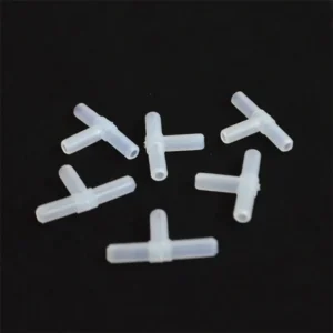 Raccordo bianco 3 vie a T per tubo aeratore, Co2 da 4-6 mm diramatore