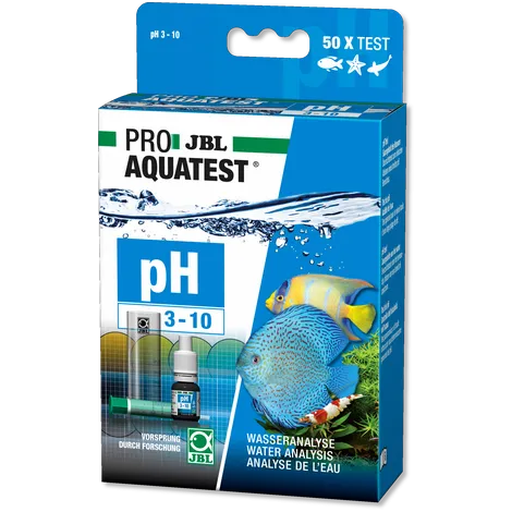 JBL REFIL ProAqua Test pH 3-10 acquario d'acqua dolce e marina - Reagente di ricarica