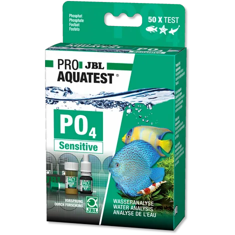 JBL ProAqua Test PO4 - Phosphat sensitive - fosfati in acquari d'acqua dolce, marino e laghetto