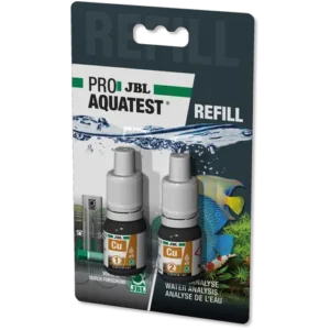 JBL REFIL ProAqua Test CU - Rame in acquario d'acqua dolce, marino e laghetto - reagenti di ricarica