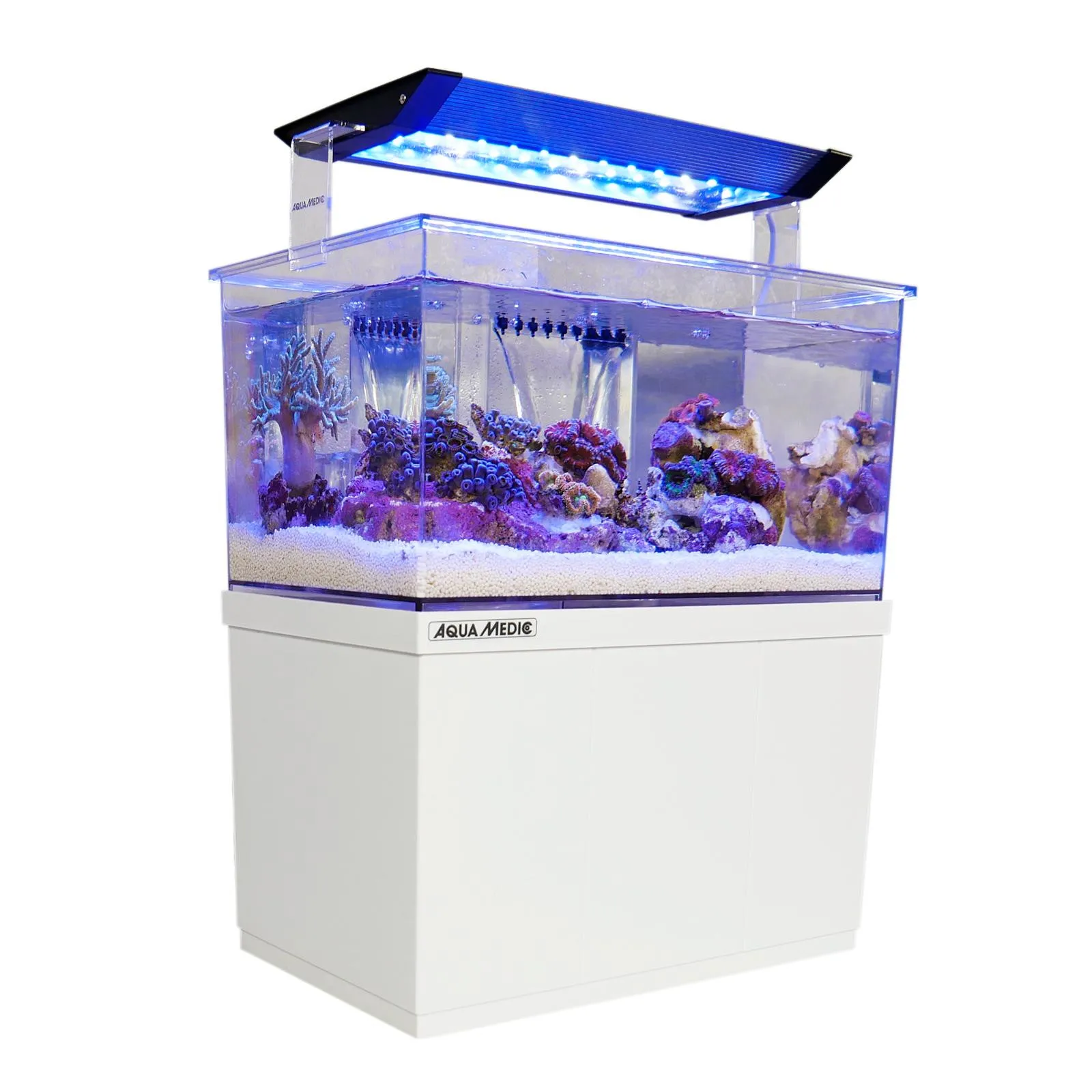 Aqua Medic Micro Armatus XS - 8 lt - acquario marino Pico-Reef o dolce completo di luce - Novità 2023